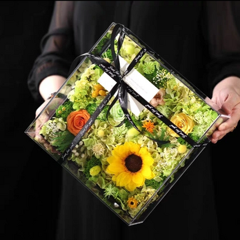 プリザーブド、フラワー、アレンジメント、美の形、ドライフラワー、薔薇 ローズ、結婚祝い 記念日、玄関に飾るのコピーのコピー