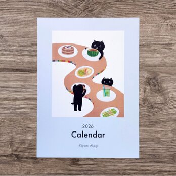 2026年カレンダー　A4サイズ