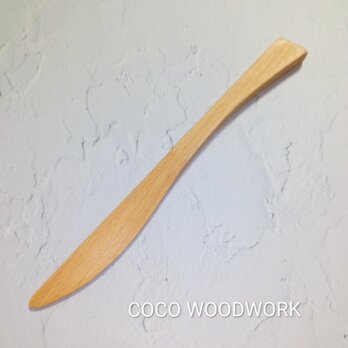 78101バターナイフ(ビーチ材)