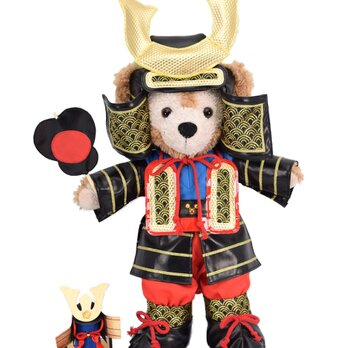 ダッフィー 甲冑 着せ替え コスチューム 兜 鎧 戦国武将 端午の節句 本体無 Sサイズ用 送料無料