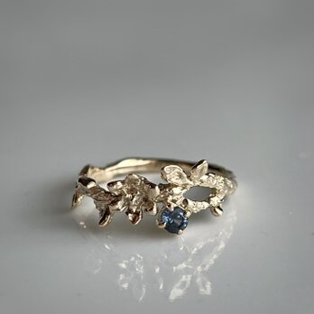 ブルースピネル　リング / k10