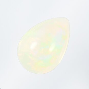 エチオピア オパール ルース ペアシェイプ カボション カット SAK195-28BS