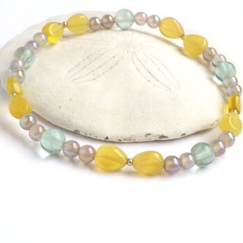 イエローオパール Ribbon　Slim　ブレスレット