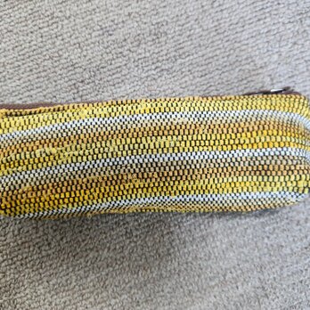 裂織りペンケース　メガネケース