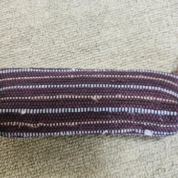 裂織りペンケース　メガネケース