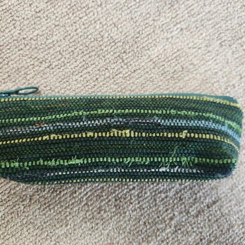 裂織りペンケース　メガネケース