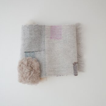 cashmere short scarf 「fromage」