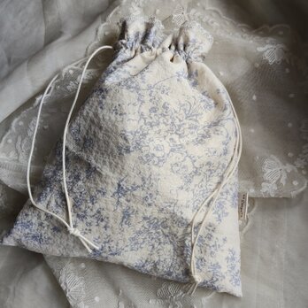 *フレンチシャビー*巾着*ポーチ