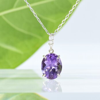 アメシスト ペンダントトップ  SV925 シルバー CK016CIBSN