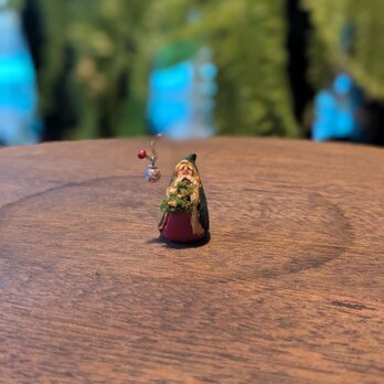 小さな小さなサンタクロース　67（揺れるオーナメント）