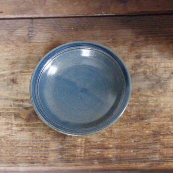 線描小皿（呉須）