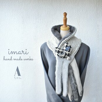 ねこさんmocoネックウォーマー⭐︎Aちゃん