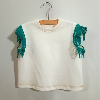 [69-2] le T-shirt à manches en dentelle [キッズ商品]