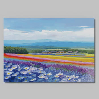 日本絶景ポストカード｜ファーム富田（北海道）｜日本製｜飾り・贈り物・日記・インテリア