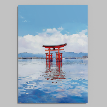 日本絶景ポストカード｜厳島神社（広島県）｜日本製｜飾り・贈り物・日記・インテリア