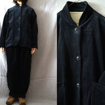 【受注制作】4色/ヘビーコーデュロイ　 スタンドカラージャケット