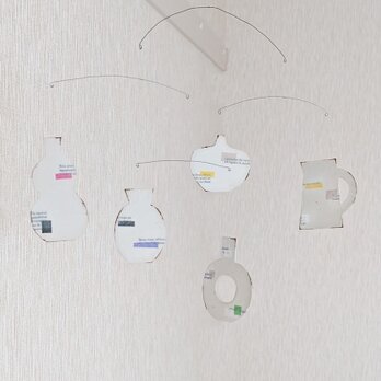 紙のモビール：フラワーベース