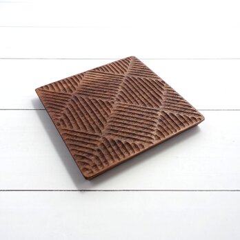 木彫プレート ウォルナット ナチュラル