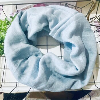 ☆国産ふわとろ雲のガーゼ☆肌に優しい天然素材☆12重ガーゼねじりスヌード☆