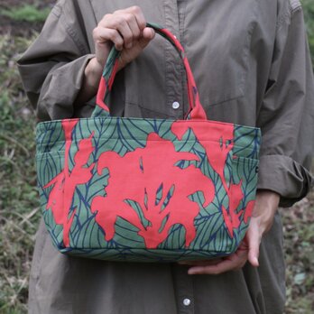 トート（サイドポケットＳ） 「カンナ」_希望_レッド