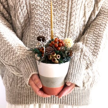 【 2025 Christmas 】　S　サンタクロース　キャンドル