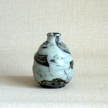 花器（流れ釉e)