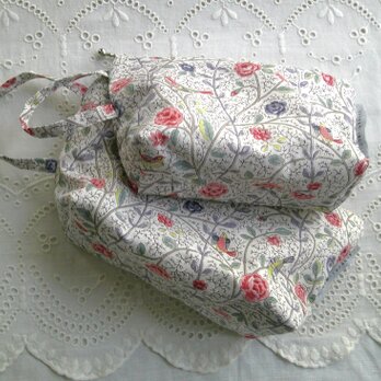 花cotton×linen PouchSet