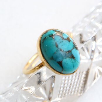 SVR-374 【CERCA50%OFF】ターコイズリング 13号 SV925