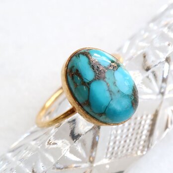 SVR-376 【CERCA50%OFF】ターコイズリング 14.5号 SV925