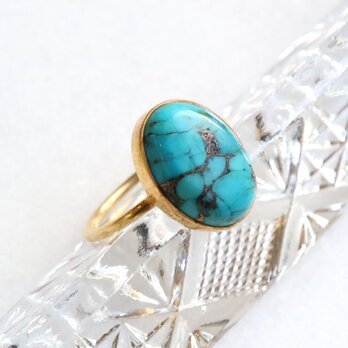 SVR-382 【CERCA50%OFF】ターコイズリング 14号 SV925