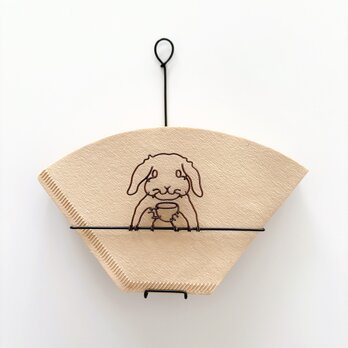 【 受注制作 】ホーランドロップのコーヒーフィルターケース