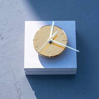 ひかりを楽しむ掛け時計〈陽光〉9cm｜ちいさなアート時計｜クリスマスギフト・新築祝いに｜輝きを与える光のインテリア