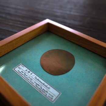 「月の標本」立待月｜アートフレーム｜インテリアアート｜一点物｜クリスマスギフト・新築祝いに｜輝きを与える光のインテリア