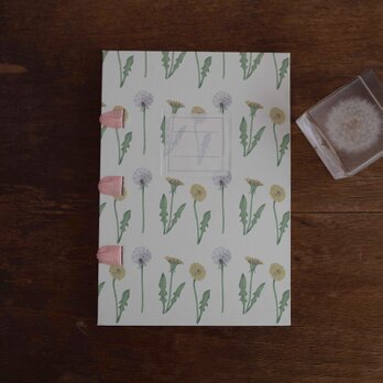 手製本ノート［TANPOPO］