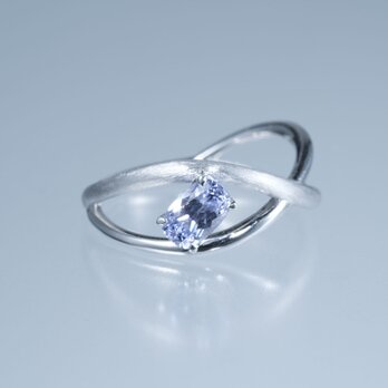 ヴァイオレットスピネルのリング JE01666