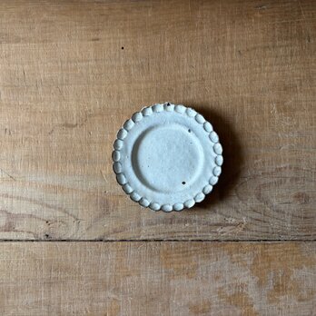 小菊プレート　小　shiromoegi