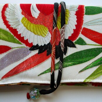 ８５０６　振袖で作った和風財布・ポーチ