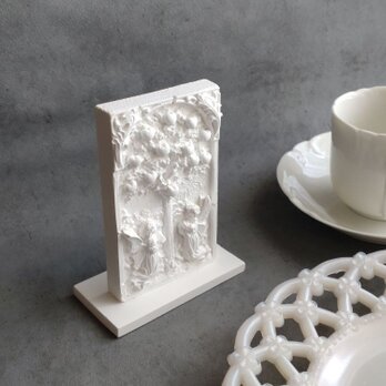 アロマストーン ■ 石碑 林檎の樹と天使  ■ 台座はオプションで