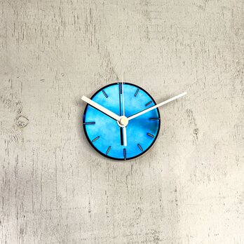 ひかりを楽しむ掛け時計〈月光〉9cm｜ちいさなアート時計｜クリスマスギフト・新築祝いに｜輝きを与える光のインテリア｜No.2