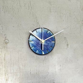 限定色《月光》実験的カラーから生まれた｜ひかりを楽しむ掛け時計9cm｜一点物｜クリスマスギフト｜No.3