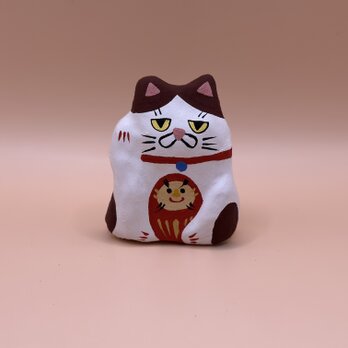 福ばんないまねき猫（茶）