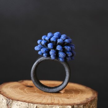 forest flower ring 4 （ラピスラズリ）
