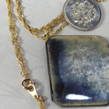 ネックレス（ラスター釉薬）L01