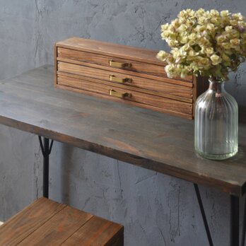 0310mito　日本産ひのきの収納ケース　小分け収納　ピルケース　アクセサリーケース　デスク収納