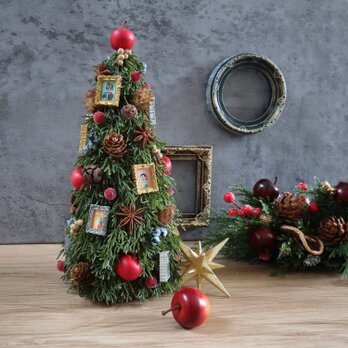 '25 クリスマス りんごの木美術館 ★クリスマスツリー29cm