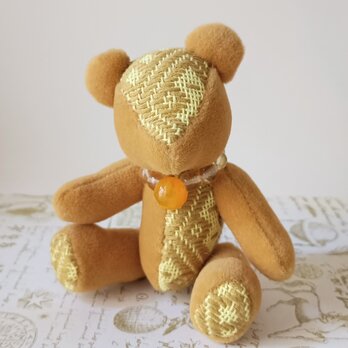 【11月誕生石シトリン・オーダーメイド】動物を選べるこぎん刺しぬいぐるみ