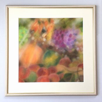 実りの時（パステル画　原画）