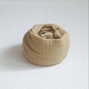 〈 楊梅染め 〉ふわふわのストール