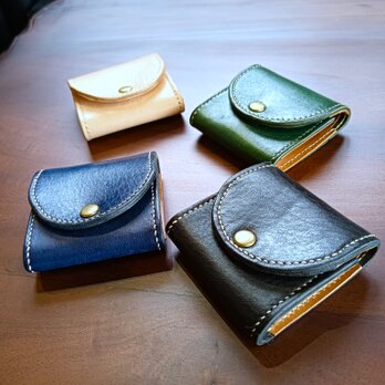 【希少】特別な価値ある「一点もの」＊鹿革・意外とはいるマルチコインケース【ジビエレザー】