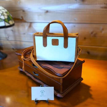 【希少】特別な価値ある「一点もの」鹿革・ミニショルダーバッグ・ボルサ【ジビエレザー】